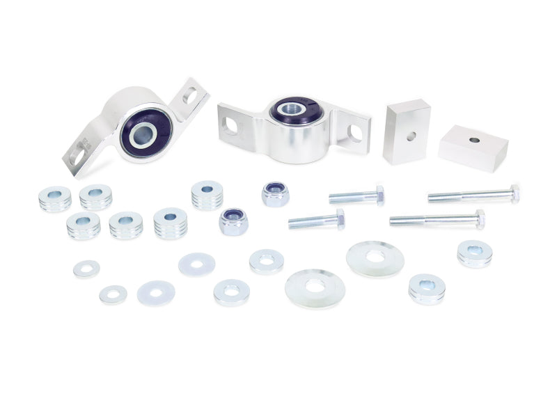 SuperPro 02-07 Subaru Impreza Heavy Duty Front Lower Control Arm Anti-Lift Caster Kit Caster Kits Superpro