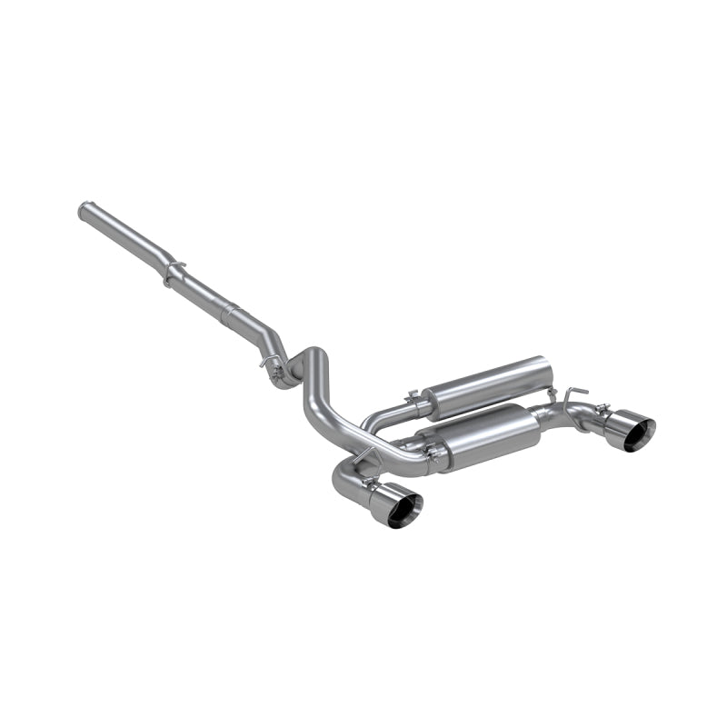 MBRP 2016+ Ford Focus RS 3in Aluminized Dual Outlet Cat-Back Exhaust Catback MBRP
