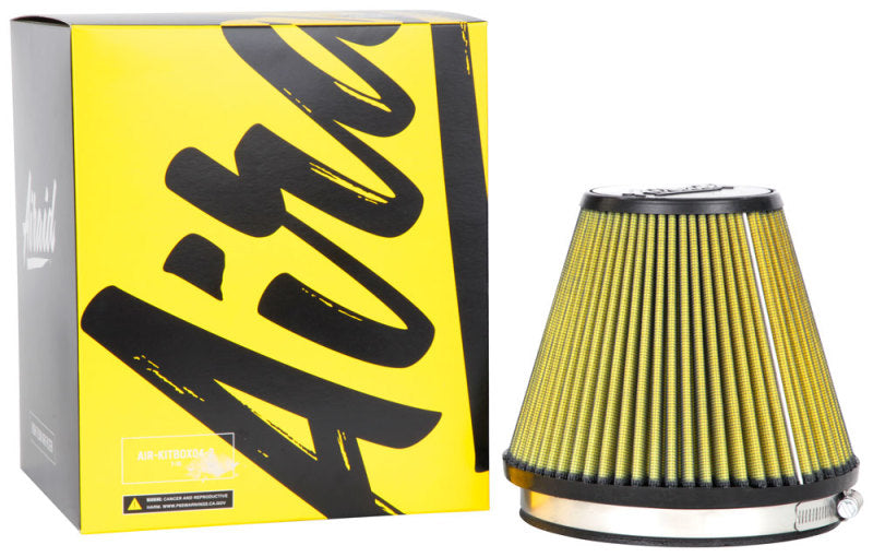 Airaid Universal Air Filter - Cone 6in Flange x 7-1/2in Base x 3-7/8in Top x 6in Height Air Filters - Universal Fit Airaid