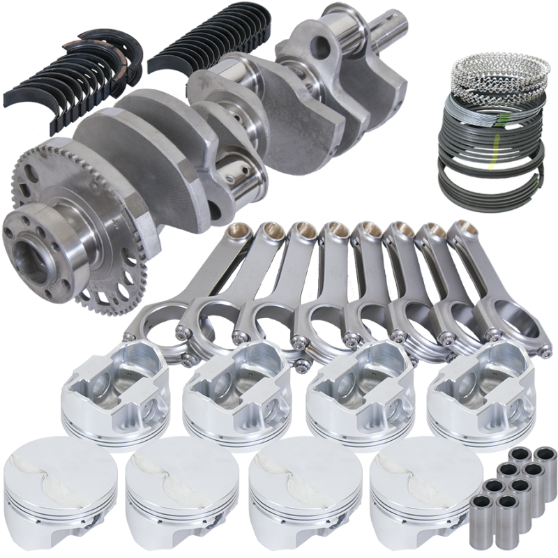 Eagle Chevy LS1 4.000in Crank 58 Tth Reluctor 6.125in H-Beam -5cc 3.913in Pistons Rotating Assembly Rotating Assemblies Eagle