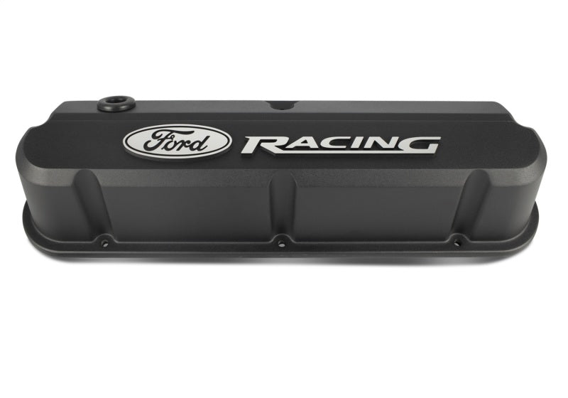 Ford Racing 289-351 Slant Edge Black Valve Cover Valve Covers Ford Racing