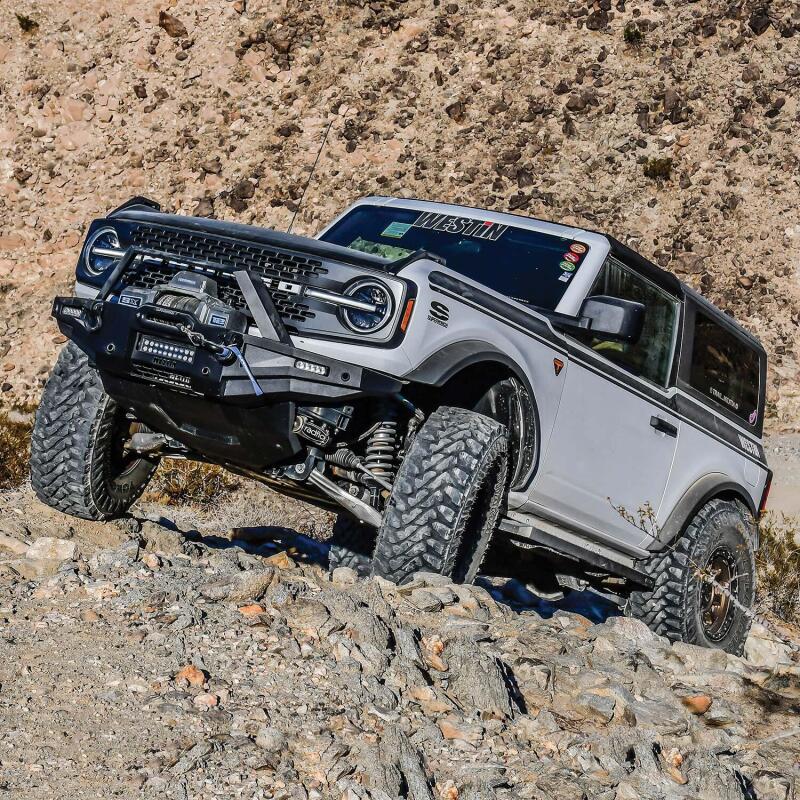 Westin 21-25 Ford Bronco (Excl. Sport) XTS Angular Bull Bar - Tex. Blk Bull Bars Westin