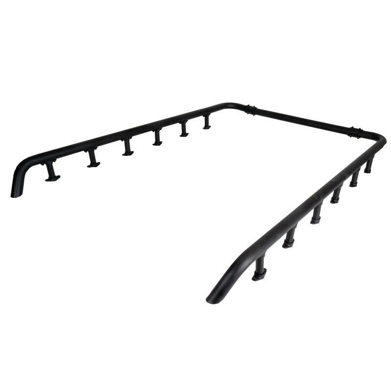 Go Rhino SRM500 Tri-Rail Kit (For 75in. Long Rack) - Tex. Blk (Rails ONLY - Req. Platform) Roof Baskets Go Rhino