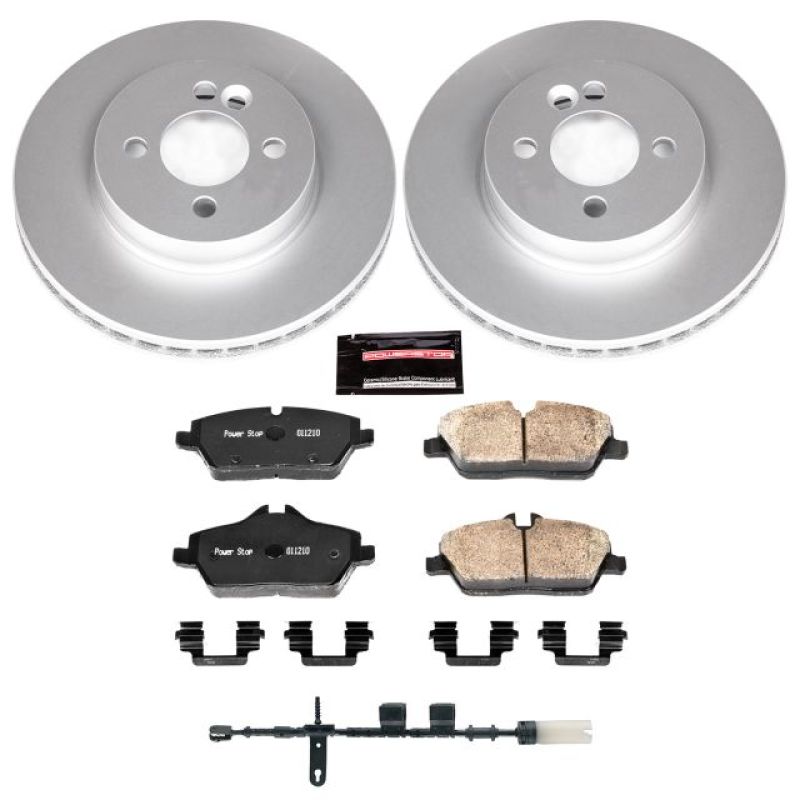 Power Stop 11-16 Mini Cooper Front Z23 Evolution Sport Coated Brake Kit Brake Kits - Performance D&S PowerStop