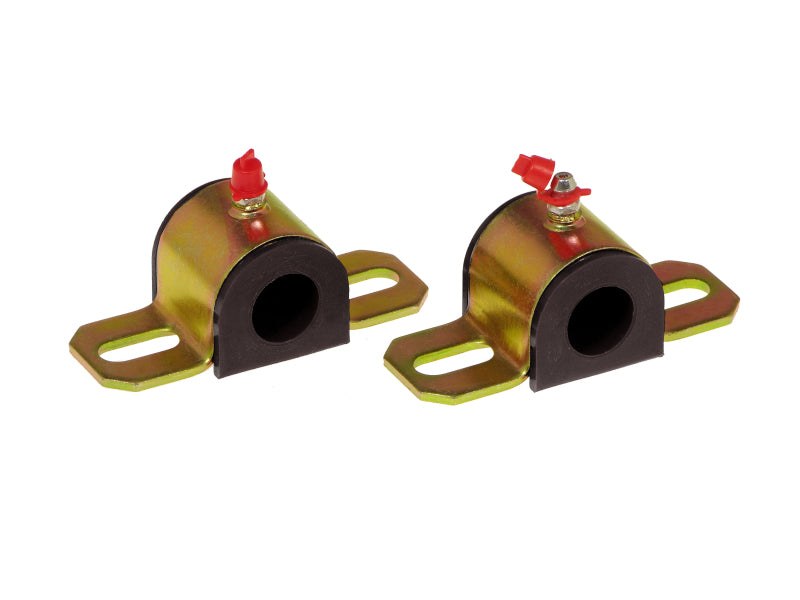 Prothane Universal Greasable Sway Bar Bushings - 3/4in - Type A Bracket - Black Sway Bar Bushings Prothane