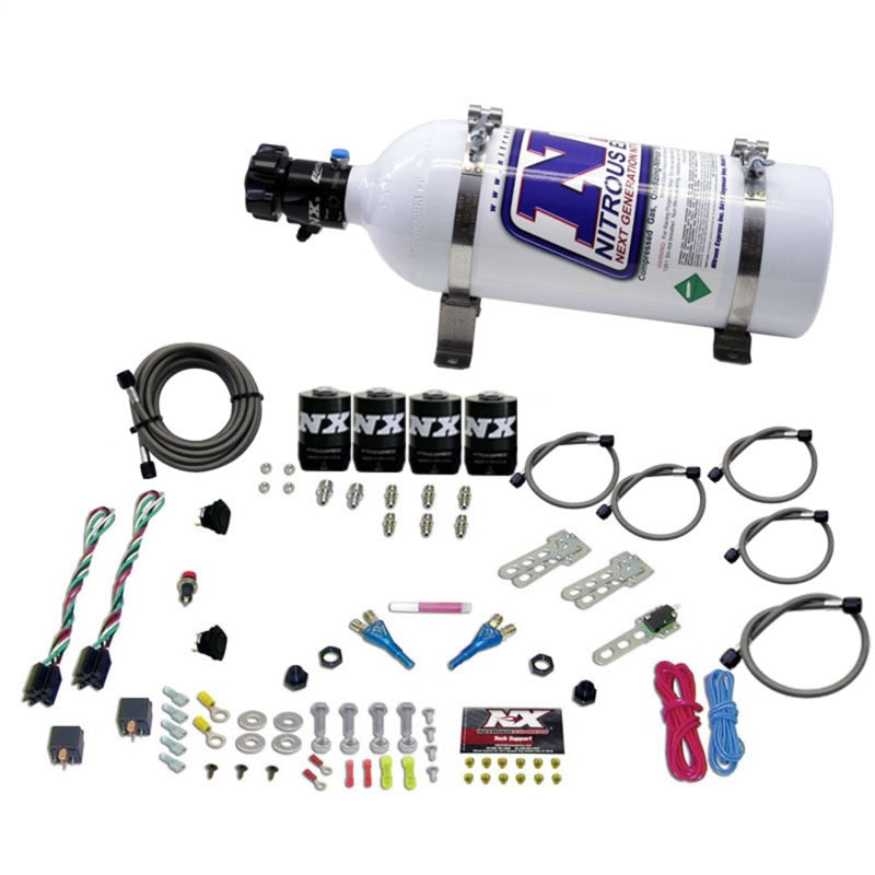 Nitrous Express Dodge EFI Dual Stage Nitrous Kit (50-150HP x 2) w/5lb Bottle Nitrous Systems Nitrous Express