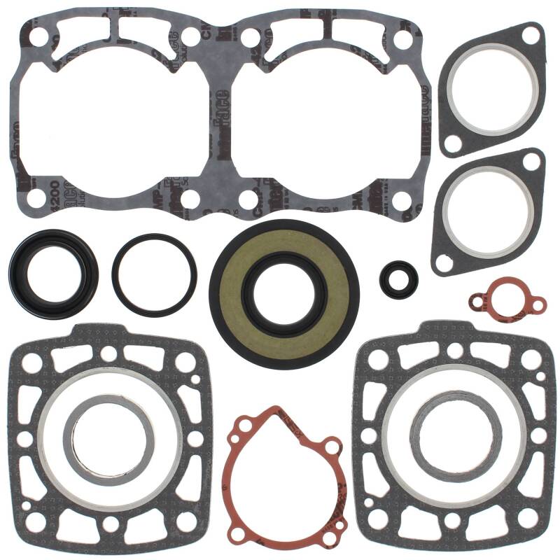 Vertex Gaskets 90-92 Yamaha Exciter 570 Complete Gasket Kit w/ Oil Seals Engine Hardware Vertex Pistons