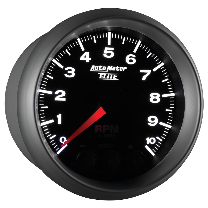 Autometer Street Progressive Shift Light 85.7mm Tachometer 0-10,000 RPM Gauges AutoMeter
