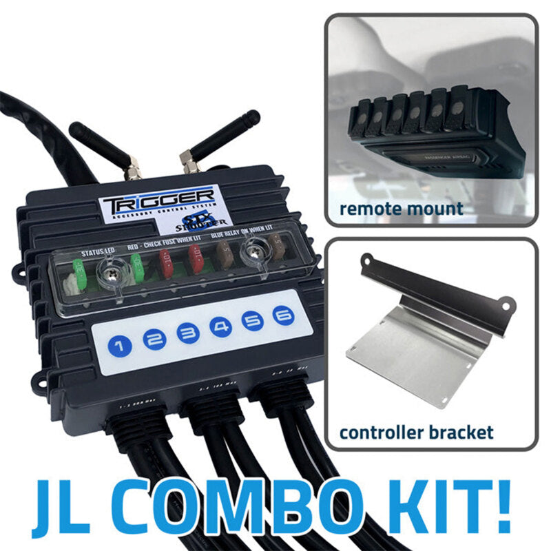 Oracle Trigger 6 Shooter Jeep Jl-Jt Combo Kit Switch Panels ORACLE Lighting