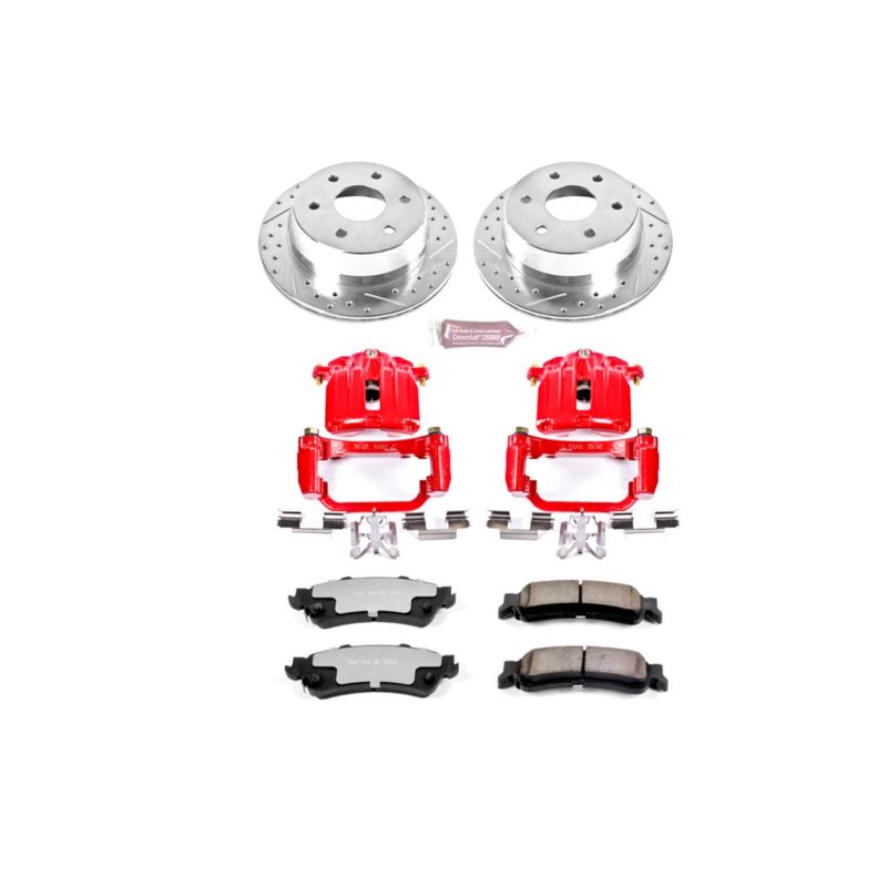 Power Stop 03-06 Chevrolet Silverado 1500 Rear Z36 Truck & Tow Brake Kit w/Calipers Brake Kits - Performance D&S PowerStop