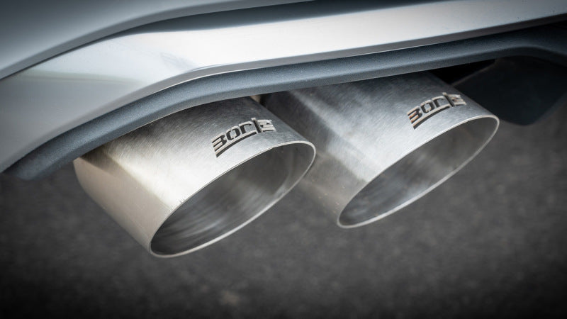 Borla 21-25 Audi SQ5 3.0L-V6 AWD Tip Kit (for 141008) - Brushed Steel Connecting Pipes Borla