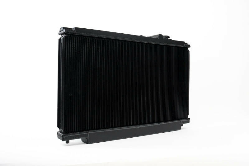 CSF 93-98 Toyota MK4 Supra Radiator - Black Finish Radiators CSF
