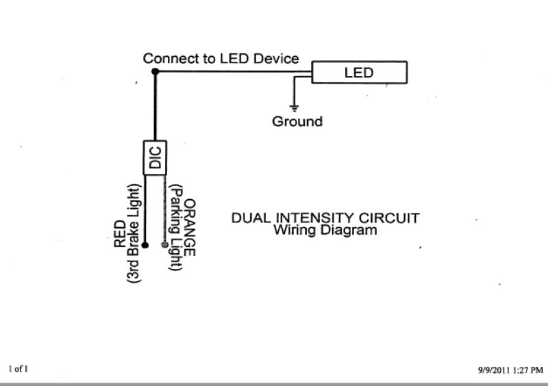 Oracle 60-100 Dual Intensity Circuit Light Accessories and Wiring ORACLE Lighting