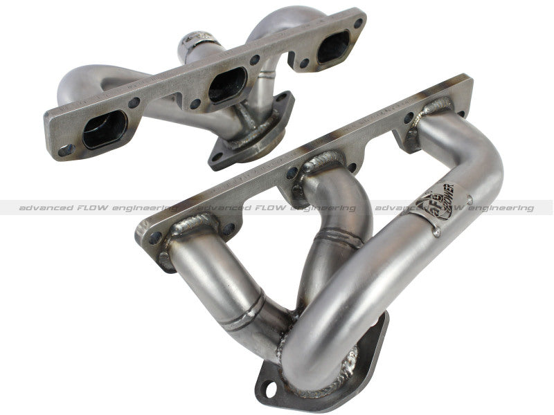 aFe Twisted Steel Header SS-409 HDR Jeep Wrangler JK 07-11 V6 3.8L Headers & Manifolds aFe