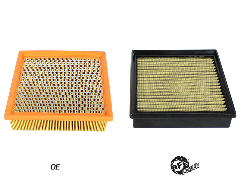 aFe 14-18 Jeep Grand Cherokee (WK2) V6-3.0L (td) MagnumFLOW Air Filters w/ Pro GUARD 7 Media Air Filters - Drop In aFe