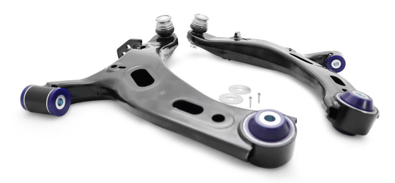 SuperPro 2010-2014 Subaru Legacy 2.5i Front Lower Control Arm Set w/ Bushings Control Arms Superpro