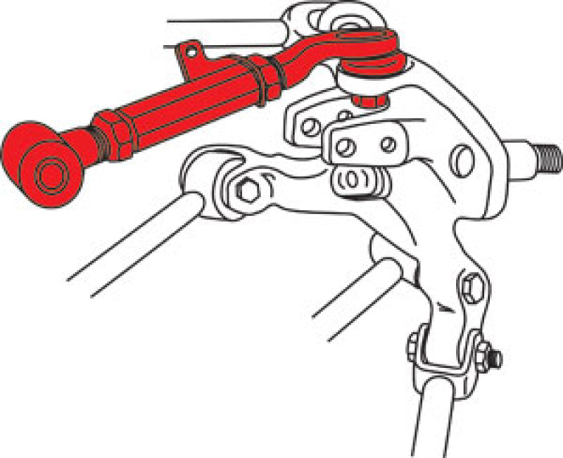 SPC Performance 05-10 Honda Odyssey Rear EZ Arm XR Adjustable Control Arm Control Arms SPC Performance