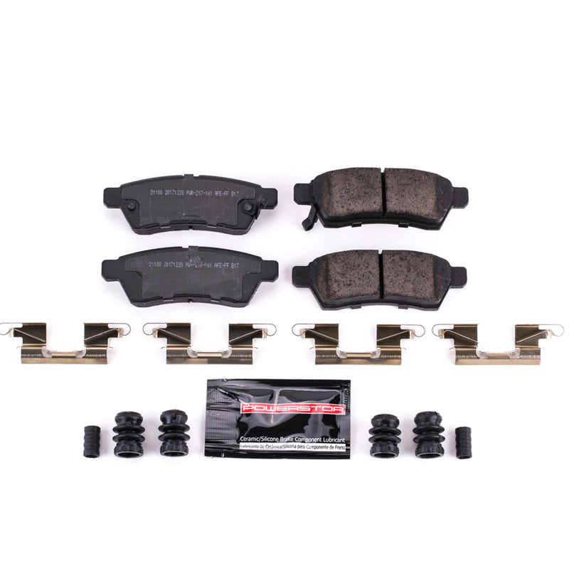 Power Stop 05-19 Nissan Frontier Rear Z23 Evolution Sport Brake Pads w/Hardware Brake Pads - Performance PowerStop