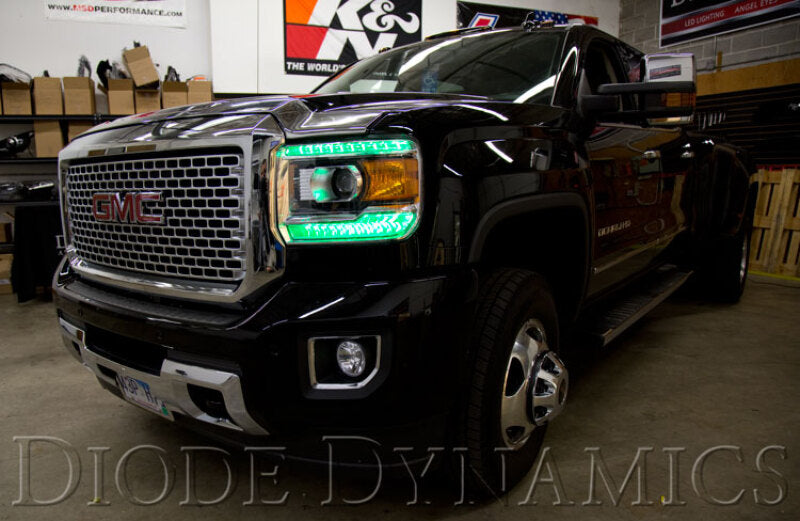 Diode Dynamics 2014-2016 GMC Sierra RGBW DRL LED Boards Light Accessories and Wiring Diode Dynamics