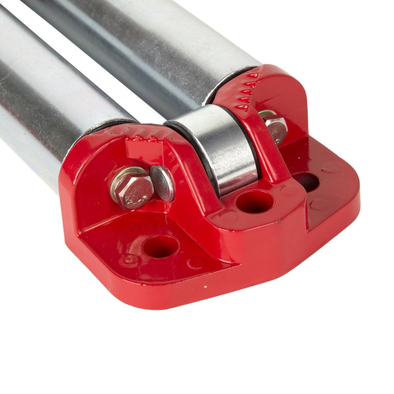 Rugged Ridge 4-Way Red Fairlead Roller Winch Mounts Rugged Ridge
