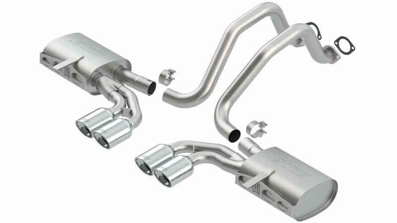 Borla 97-04 Chevrolet Corvette 5.7L 8cyl Touring SS Catback Exhaust Catback Borla