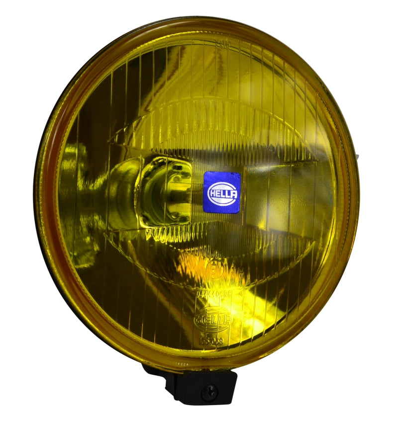 Hella 500 Series ECE 6.4in 55W Round Driving Beam Amber Light Driving Lights Hella