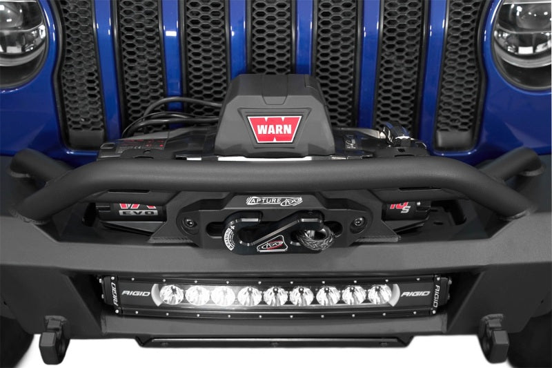 ADD 18-24 Jeep Wrangler JL / 18-24 Jeep Gladiator JT Phantom Winch Rear Bumper Bumpers - Steel Addictive Desert Designs