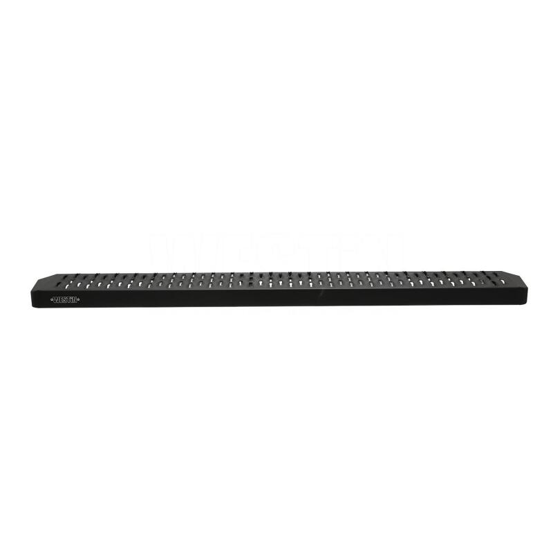 Westin Ford Transit Van 150/250/350 (Single 54in. Pass Door) Grate Steps Running Boards - Tex. Blk Running Boards Westin