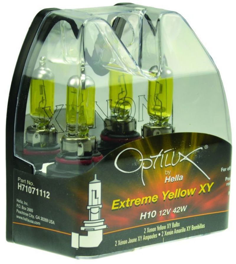 Hella Optilux H10 12V/42W XY Xenon Yellow Bulb Bulbs Hella