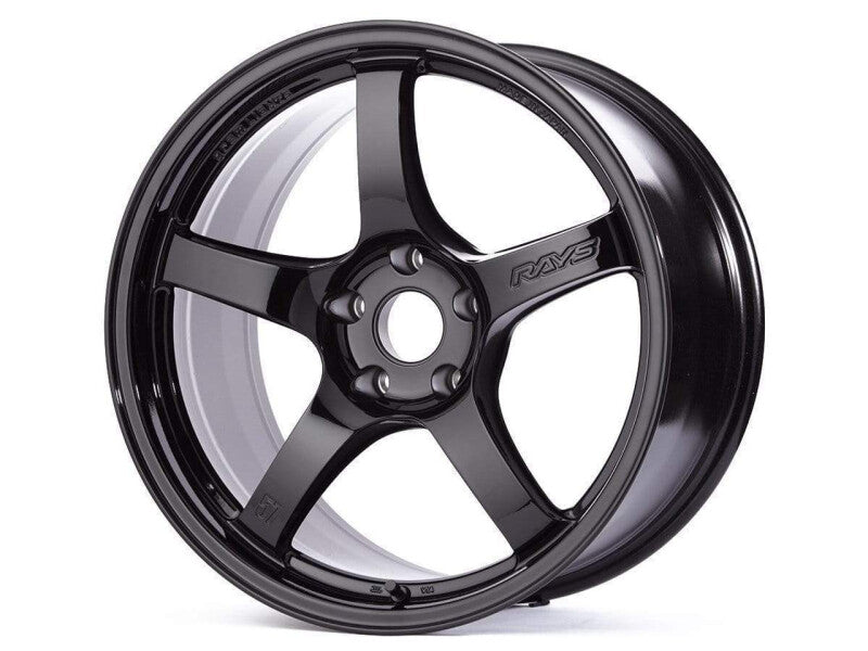 Gram Lights 57CR 18x8.5 +37 5x108 Glass Black Wheel Wheels - Cast Gram Lights