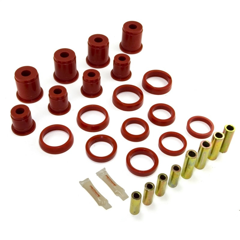 Rugged Ridge Front Control Arm Bushing Kit Red 84-01 Cherokee(XJ) Bushing Kits Rugged Ridge
