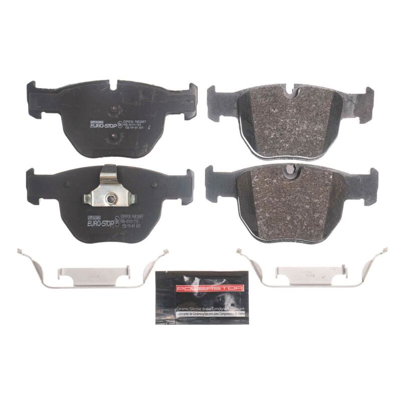 Power Stop 03-05 Land Rover Range Rover Euro-Stop ECE-R90 Front Brake Pads Brake Pads - OE PowerStop