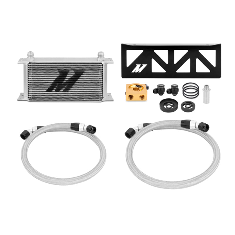 Mishimoto 13+ Subaru BRZ/Scion FR-S Thermostatic Oil Cooler Kit - Silver Oil Coolers Mishimoto
