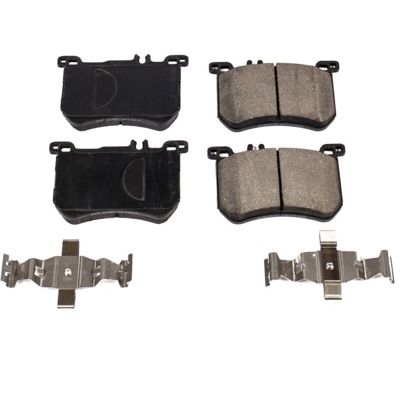 Power Stop 15-16 Mercedes-Benz SL400 Front Z17 Evolution Ceramic Brake Pads w/Hardware Brake Pads - OE PowerStop