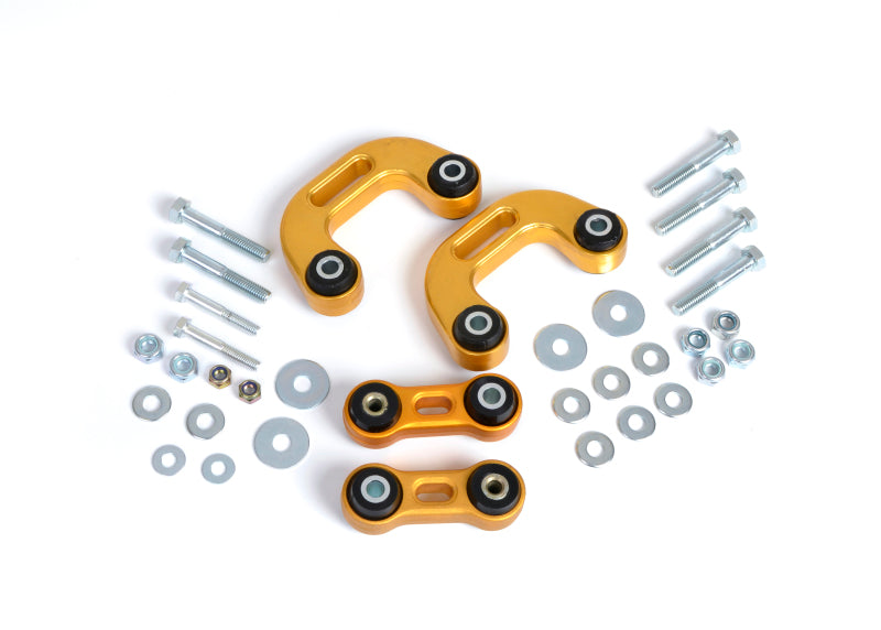 Whiteline 93-00 & 03-07 Subaru Impreza Non-Turbo Front&Rear Sway bar link conv kit - extra h/d alloy Sway Bar Endlinks Whiteline
