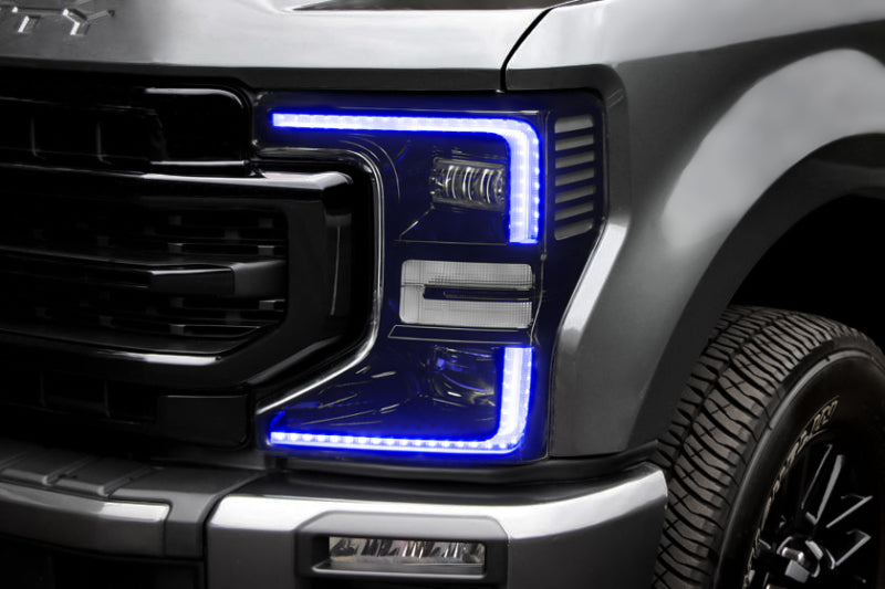 Oracle 2022 Ford F250/350 Super Duty Dynamic ColorSHIFT Headlight DRL Kit w/Switchback Headlights ORACLE Lighting