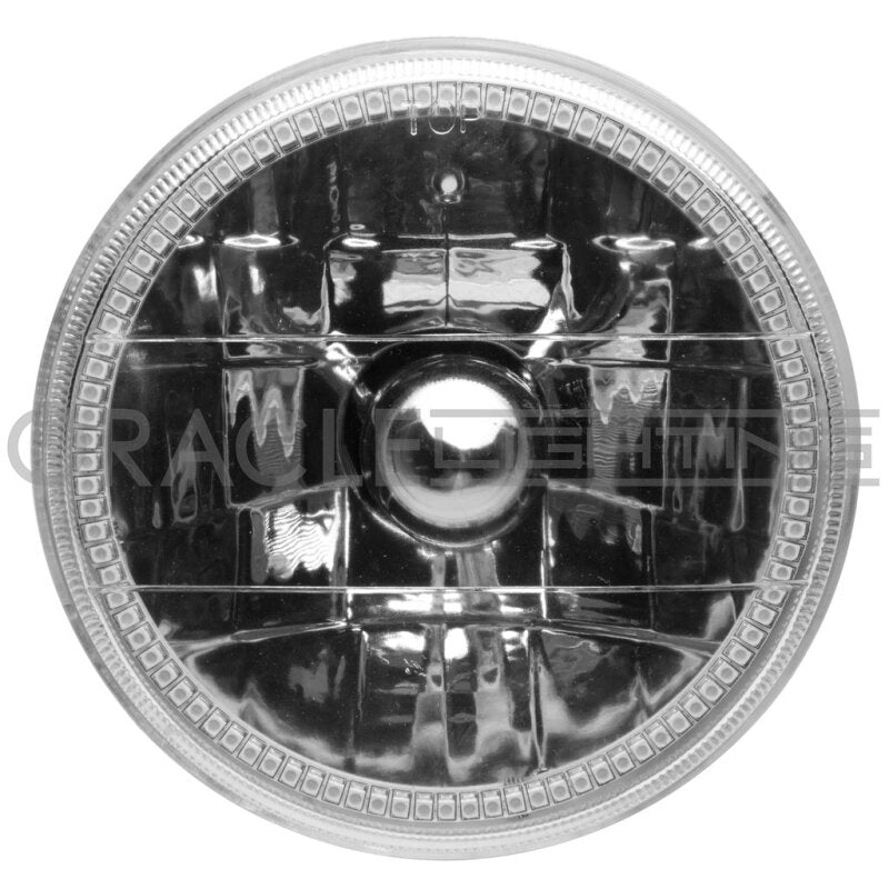 Oracle Pre-Installed Lights 5.75 IN. Sealed Beam - Green Halo Headlights ORACLE Lighting