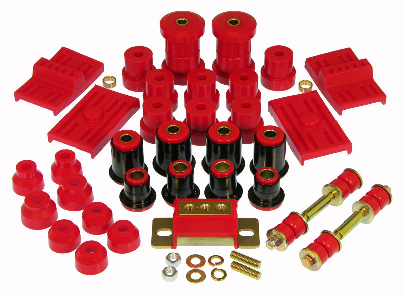 Prothane 75-79 Chevy Nova Total Kit - Red Bushings - Full Vehicle Kits Prothane