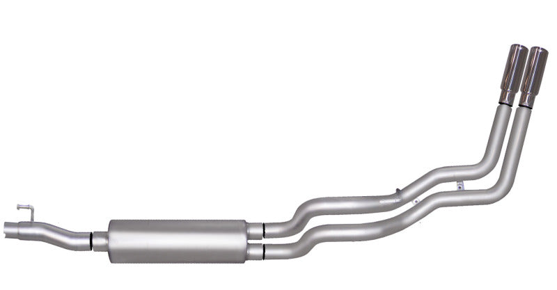 Gibson 06-08 Dodge Ram 1500 Laramie 5.7L 2.5in Cat-Back Dual Sport Exhaust - Stainless Catback Gibson