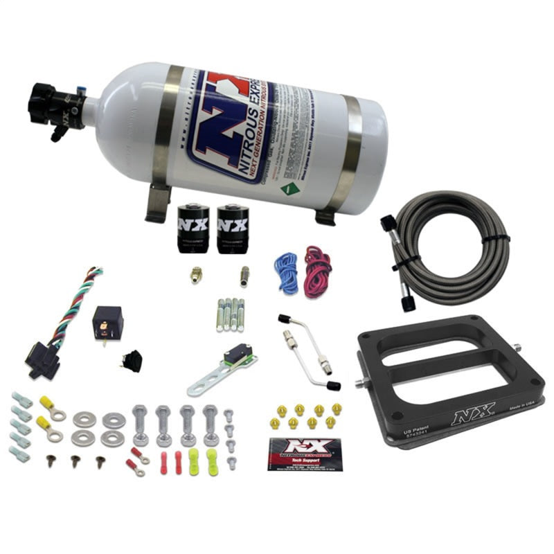 Nitrous Express Dominator/Alcohol Nitrous Kit (50-300HP) w/10lb Bottle Nitrous Systems Nitrous Express