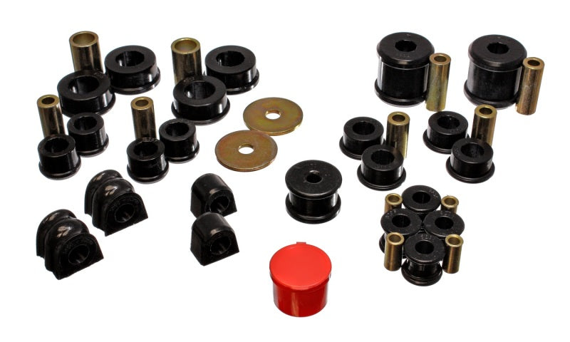 Energy Suspension 02-06 Subaru Impreza/WRX Black Hyper-Flex Master Bushing Set Bushings - Full Vehicle Kits Energy Suspension