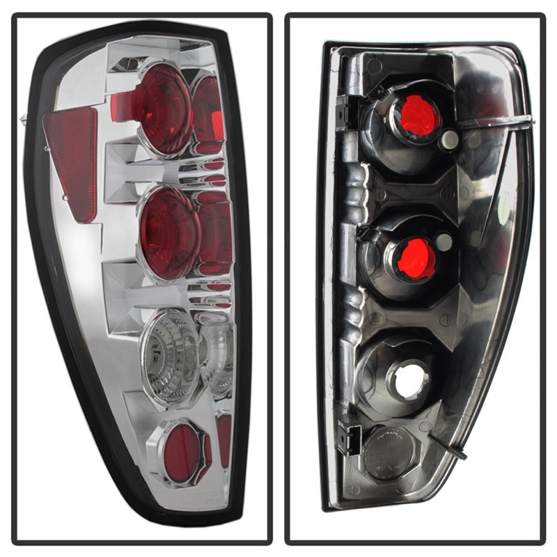 Spyder Chevy Colorado 04-13/GMC Canyon 04-13 Euro Style Tail Lights Chrome ALT-YD-CCO04-C Tail Lights SPYDER