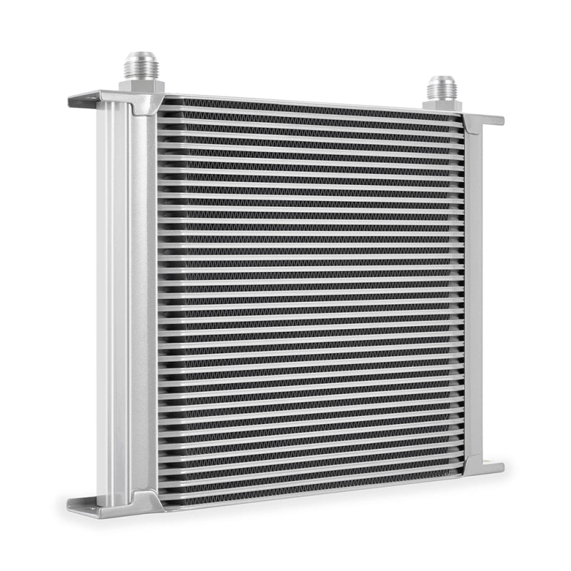 Mishimoto Universal 34 Row Oil Cooler - Silver Oil Coolers Mishimoto