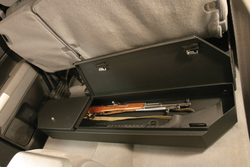 Tuffy 07-21 Toyota Tundra Double Cab Underseat Lockbox W/ Keyed Lock Cargo Boxes & Bags Tuffy Products