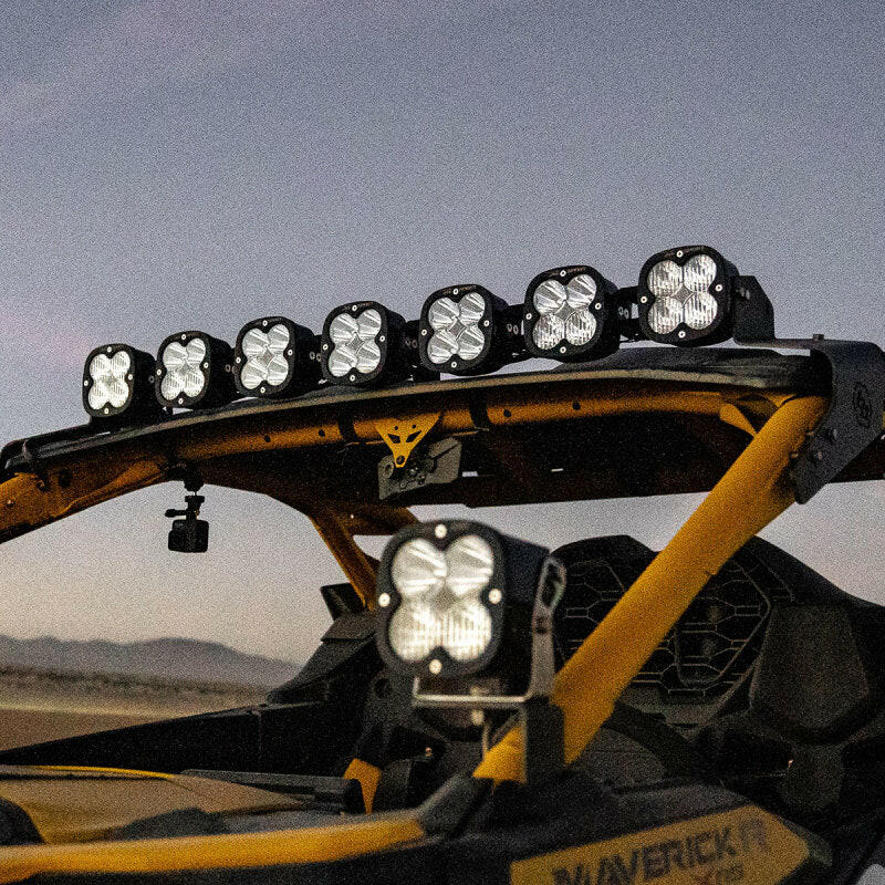Baja Designs 2024+ Can-Am Maverick R 7XL Linkable Roof Mount Kit Light Bars & Cubes Baja Designs