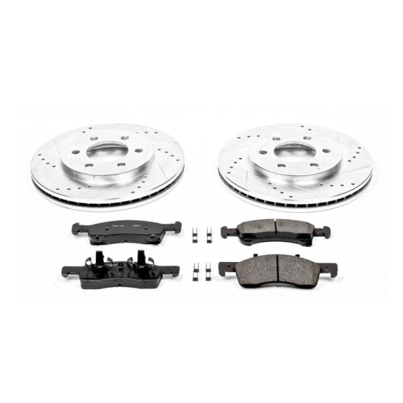 Power Stop 02-06 Ford Expedition Front Z23 Evolution Sport Brake Kit Brake Kits - Performance D&S PowerStop