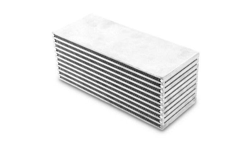Vibrant 10in W x 4in H x 4in Thick Water to Air Intercooler Core Intercoolers Vibrant