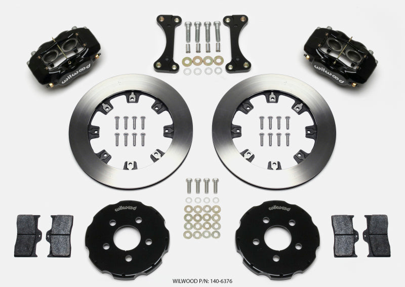 Wilwood Forged Dynalite Front Hat Kit 12.19in 00-04 PT Cruiser/03-04 SRT/4 Big Brake Kits Wilwood