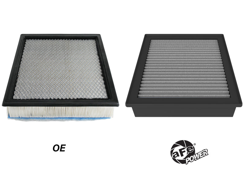 aFe Magnum FLOW OE Replacement Air Filter w/ Pro DRY S Isuzu D-Max 12-24 L4-3.0L (td) Air Filters - Direct Fit aFe