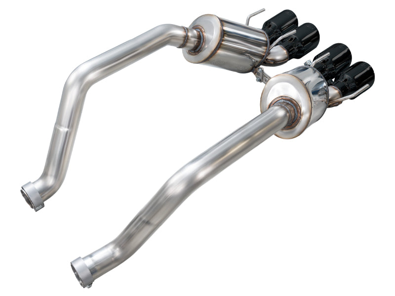 AWE Tuning C6 Chevrolet Corvette Z06/ZR1 Touring Edition Axle-Back Exhaust w/ Diamond Black Tips Axle Back AWE Tuning